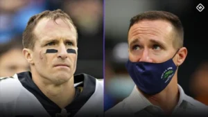 drew brees makes his nbc debut, internet amazed by his new hair